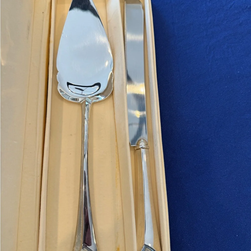 Lenox Wedding Promises 2-Piece Silver-Plated Cake Serving Set